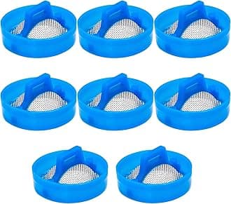 8pcs Water Inlet Valve Filter for Washer, Washing Machine Water Filter Screen, Washer Part Replacement Repair Kit for Haier Automatic Washing Machine