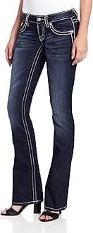 Thick Stitch Bootcut Jean