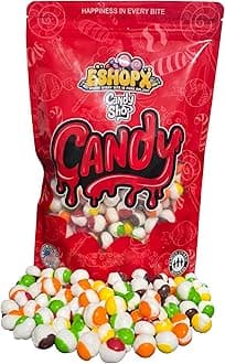 Freeze Dried Candy - 1 pound Bag Premium Freeze-Dried Crunchy Candy with Bursting Fruity Taste (16 oz, Original Rainbow) - Perfect for Gifting & Snacking