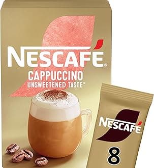 Nescafe Gold Cappuccino Unsweetened Taste Pouch, 113 Gram - Whole Bean