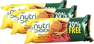 Britannia Spar Combo - Nutri Choice Digestive Biscuit, 100g (Pack of 3) Promo Pack
