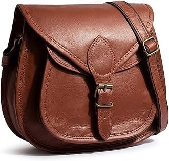 Leather Crossbody Satchel Bag Vintage Purses Handbags for Women