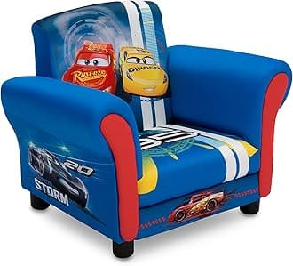 Delta Children Upholstered Chair, Disney/Pixar Cars