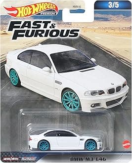 Hot Wheels HNW52 Fast and Furious - BMW M3 E46 [3 Years Old and Up]