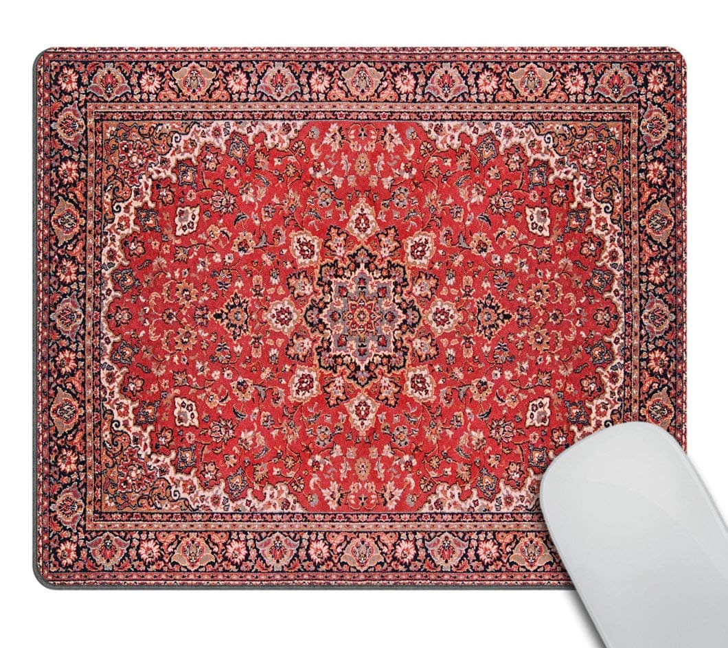 Smooffly Rug Mousepad Non-Slip Rubber Gaming Mouse Pad Rectangle Mouse Pads for Computers Laptop