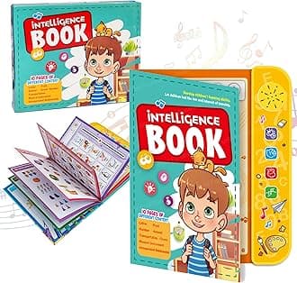 FunBlast E Learning Book for Kids - Interactive Book Electronic Learning Books, Musical English Educational Phonetic Learning Book for 3 + Year Kids, Boys, Toddlers (Multicolor)