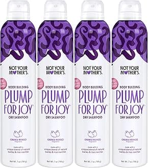 Plump for Joy Dry Shampoo - (4-Pack) 7 oz - Dry Shampoo - Instantly Absorbs Hair Oil While Enhancing Style with Fresh Volume