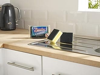 Spontex Washups Sponge Scourers - Pack of 6, Total 12