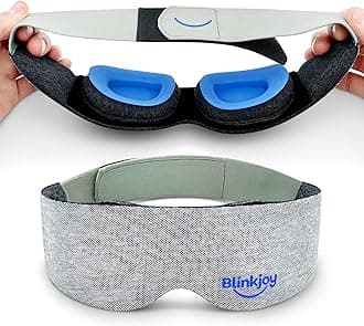 Hydrating Sleep Mask for Dry Eye Relief – Moisture-Sealing Blackout Eye Mask Protects from Dust & Drafts, Preserves Eye Drops & Ointment, Lightweight (1st Gen)
