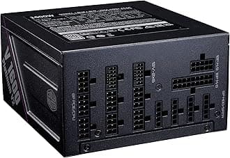 Cooler Master V Platinum 1600 V2 ATX 3.1 Full Modular PSU, 80+ Platinum, Dual 90° 12V-2x6 for Dual RTX 4000 Support, Purple Anodic-Coated Heat Sink, Mobius Fan, 12-Year Warranty