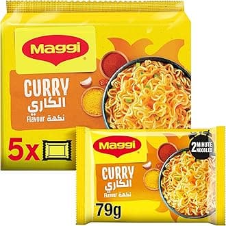2 Minutes Curry Noodles 79g (Pack of 5)