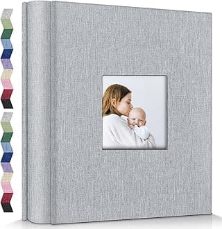 popotop Photo Album 4x6-600 Photos Photo Books with 600 Horizontal and Vertical Pockets,Linen Cover Albums for Family Wedding Anniversary Baby Vacation Pictures