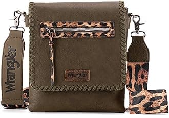 WranglerCrossbody Bags for Women Western Hand Woven Satchel Purse