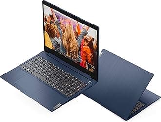 2020 Lenovo IdeaPad 3 15.6" Laptop Intel Core i3-1005G1 8GB RAM 256GB SSD Windows 10 in S Mode Blue, 4-10.99 Inches