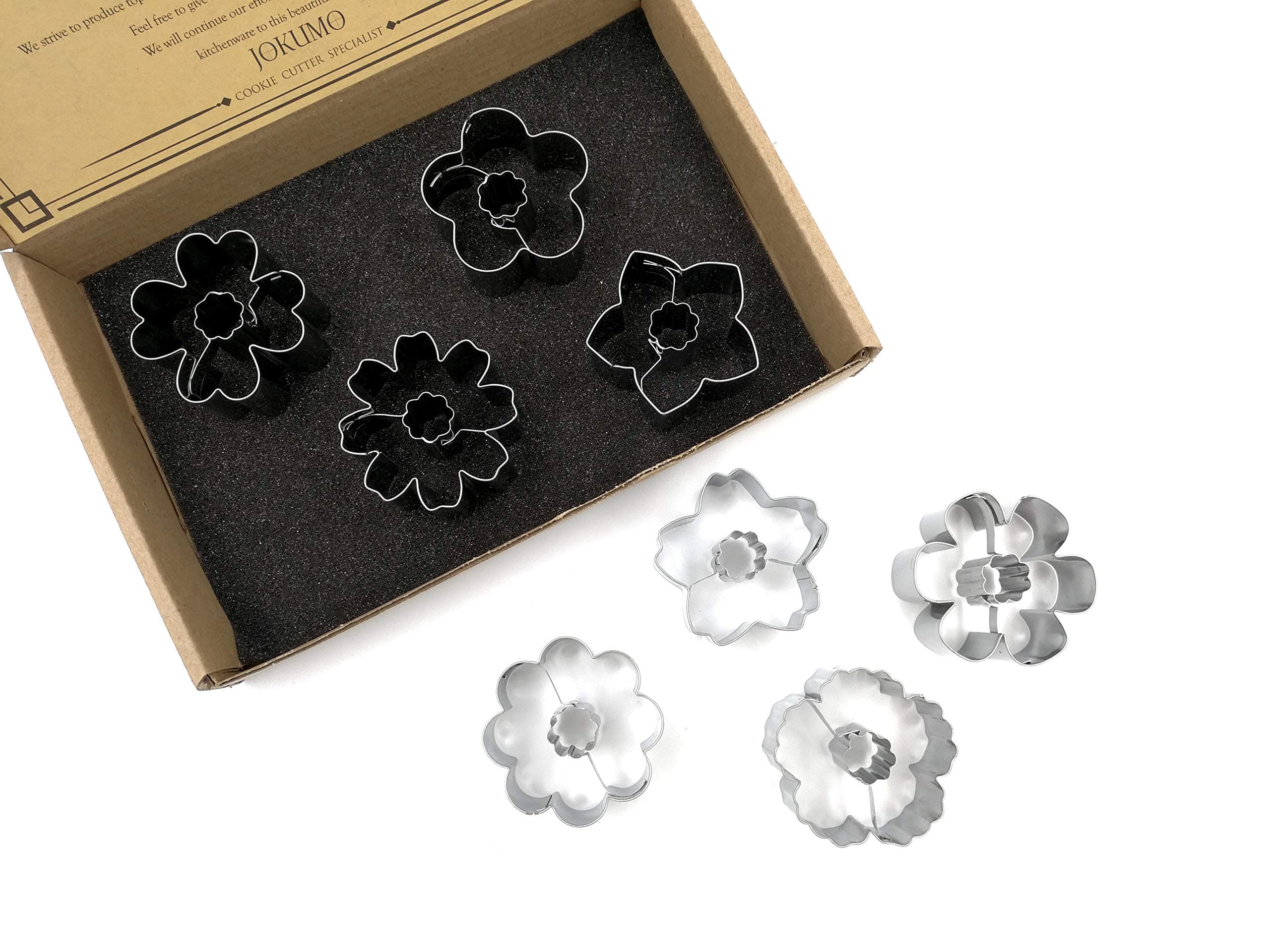 Flower Blossom Cookie Cutters Set