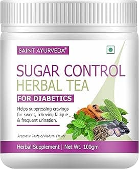 Sugar Control Herbal Tea for Diabetics - Ayurvedic Herbs only (100gm)
