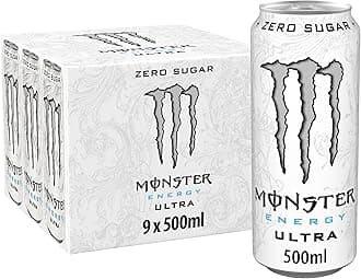 Ultra Energy Drink Zero Sugar, 9 x 500 ml