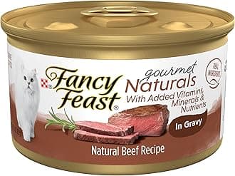 Purina Wet Cat Food Natural Gourmet Naturals - (12) 3 Oz. Cans