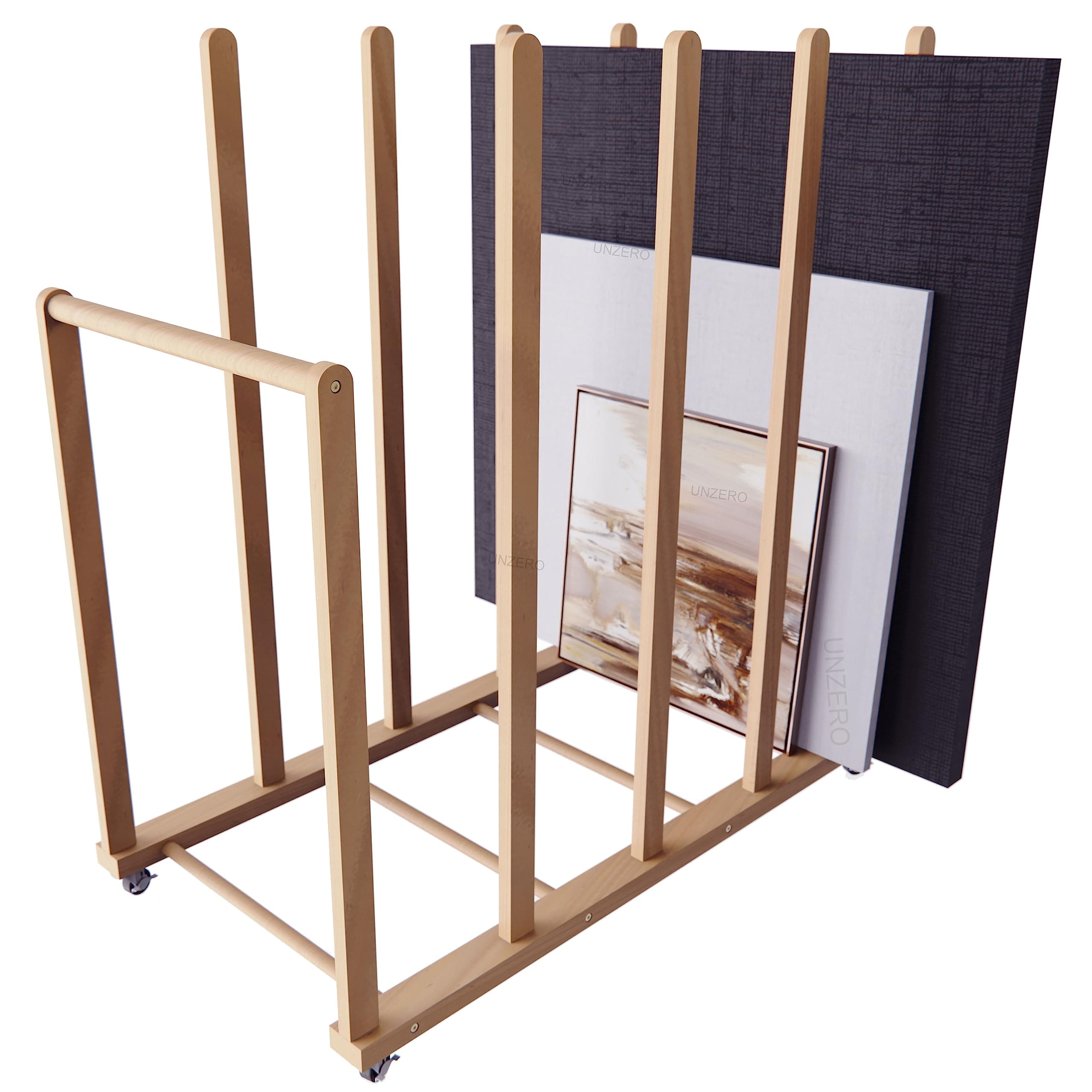 Large Art Canvas Storage Rack