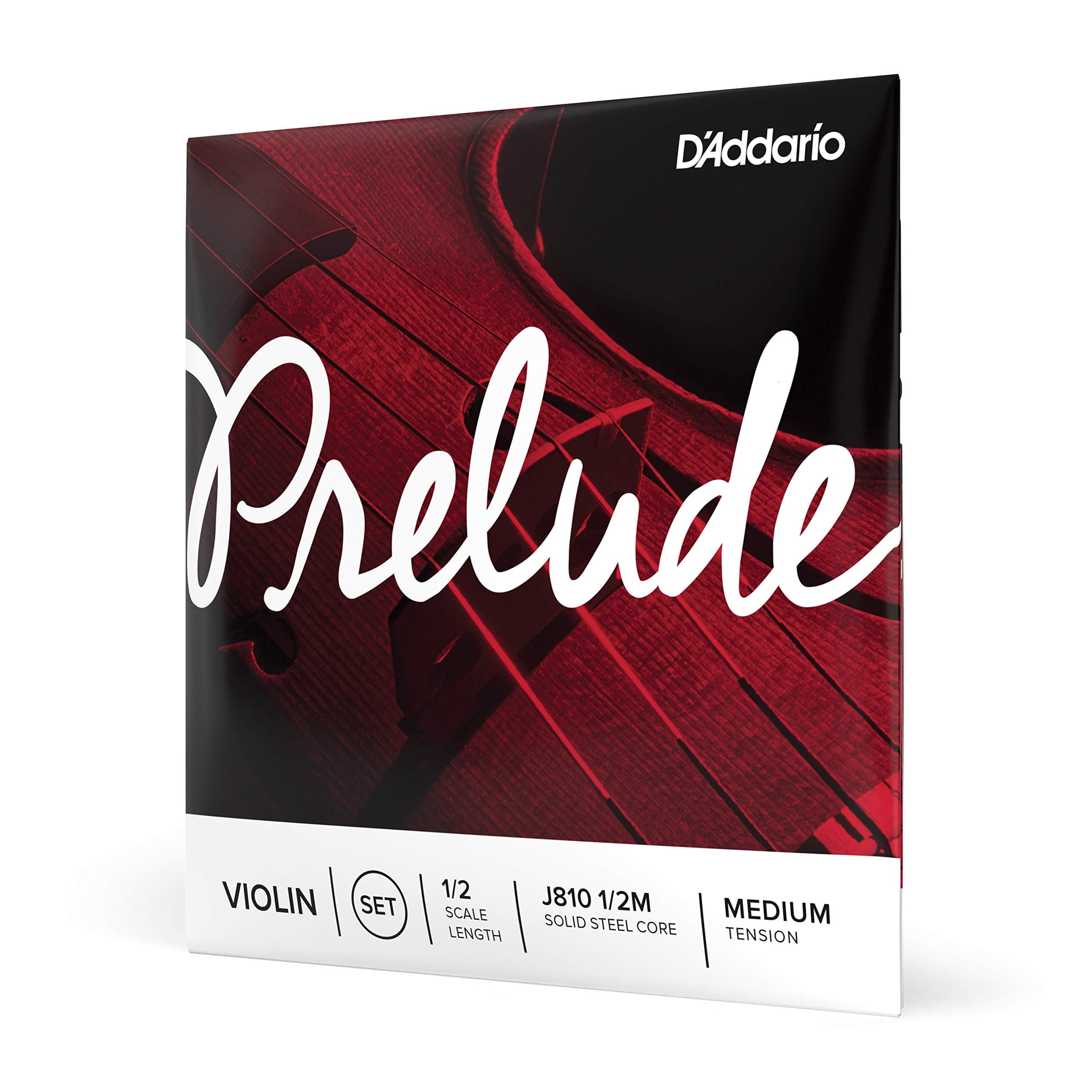 Prelude Violin String Set, 1/2 Scale, Medium Tension