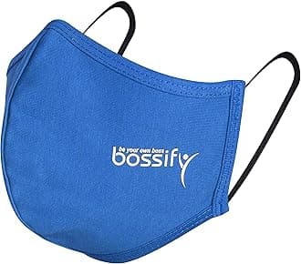 Bossify Abstract Anti-Pollution Breathable Reusable and Washable Cotton Cloth Mask For Unisex