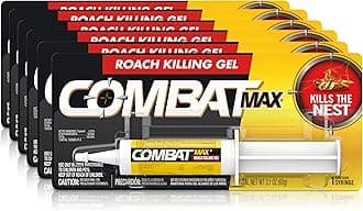 Max Roach Killing Gel for Indoor and Outdoor Use, 1 Syringe, 2.1 Ounces (Pack of 6)