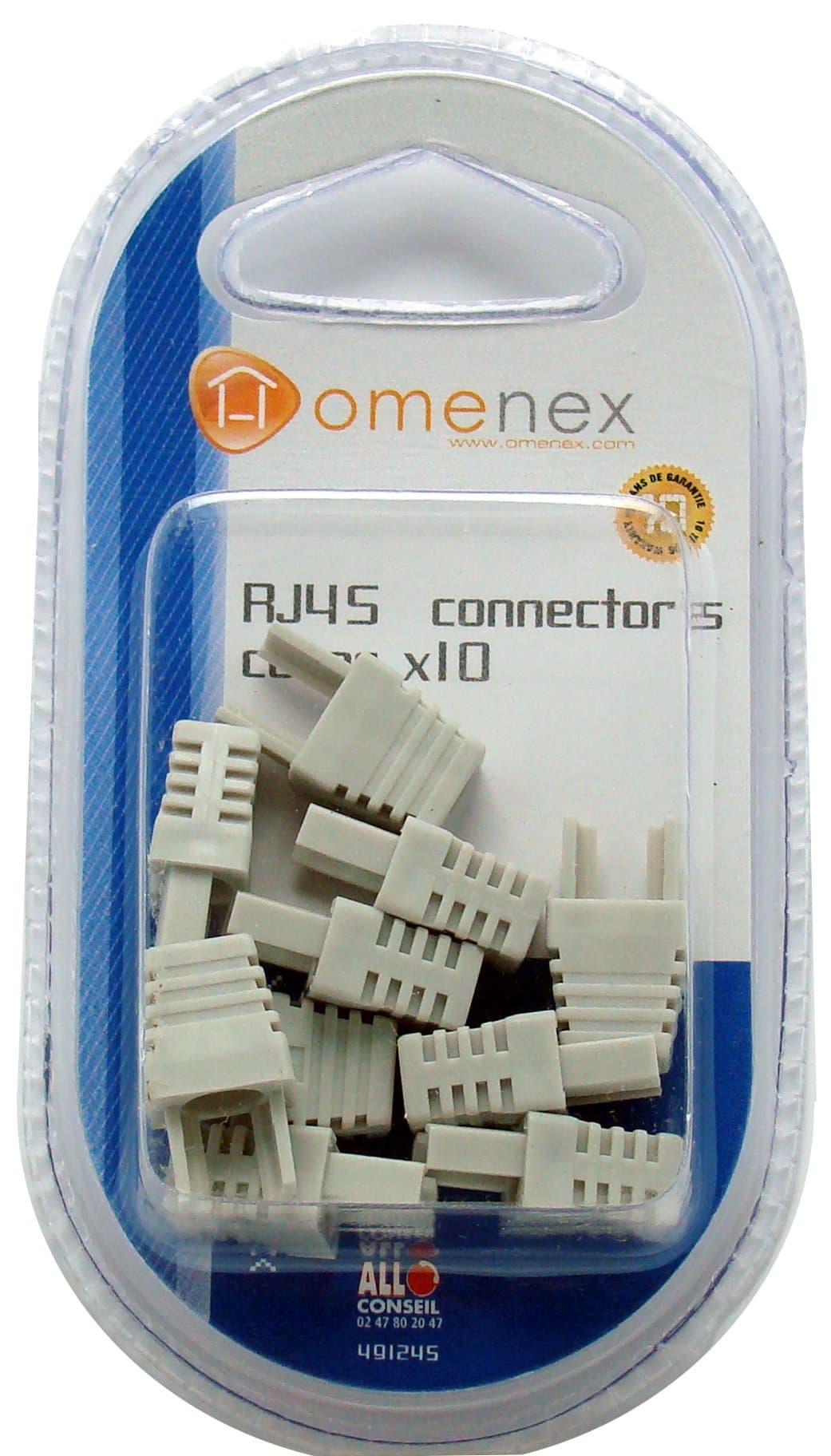 OMENEX 491245 RJ45 Connectors White