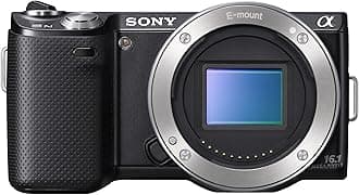 Sony NEX-5N 16.1 MP Mirrorless Digital Camera with Touchscreen - Body Only (Black)