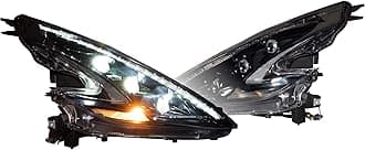 XB LED Headlight (LHD), Fits 2008-2020 Nissan 370Z, Plug and Play Housing Upgrade, DOT Approved LED Assembly with Switchback Sequential Turn Signals & UV Coated Lens (1x LF474-ASM)