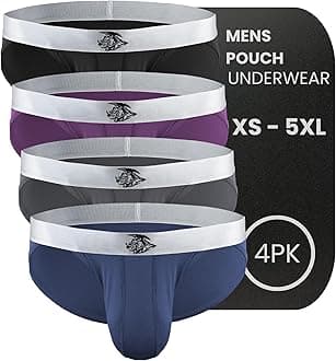 Real Men AresAscent Low-Rise Pouch Bikini Brief - ABCD Custom Pouch Size - Waist XS-5XL