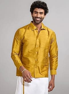 VASTRAMAY Men VASMSH002BU Ethnic Shirt