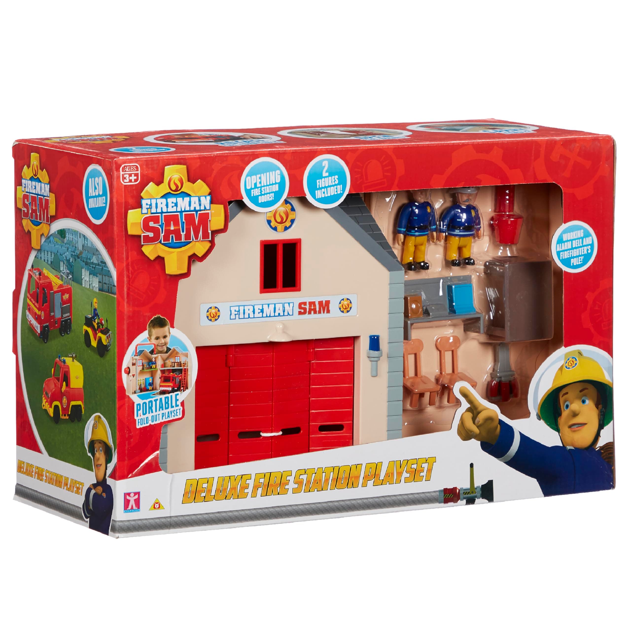 Character Options Fireman Sam Deluxe Fire Station Playset