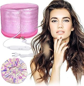 Upgrade Heating Cap For Hair Spa,Electric Hair Cap, Thermal Cap For Home Hair Spa Hair Steamer Cap Beauty Nourishing Hair Care Hat with 2 Level Temperature Control