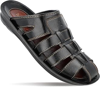 WALKAROOMen's Fashion Sandal with Cushion Insole and Lightweight for Casual Footwear - WG5306