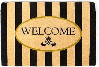 MacKenzie-Childs Awning Striped Welcome Mat - No Color