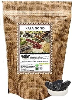 ORGANIC HERBS Kala Gond Gond Siyah Black Gum for Joint Pain 100 gm