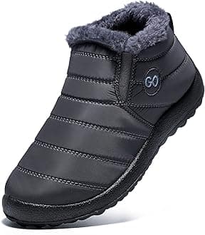 DUOYANGJIASHA Womens Snow Boots Winter Shoes Warm Fur Lined Ankle Booties Waterproof Comfortable Boots for Women