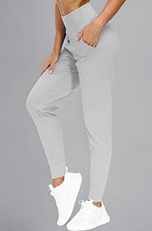 THE GYM PEOPLE Women's Joggers Pants Lightweight Athletic Leggings Tapered Lounge Pants for Workout, Yoga, Running