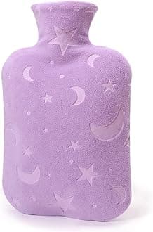 Hot Water Bottle with Soft Cover, 2L Hot Water Bag for Menstrual Cramps