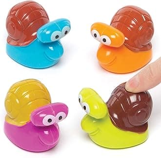 Pull Back Racing Snails (Pack of 4)