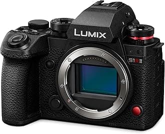 Panasonic LUMIX S1RII Full Frame Mirrorless Digital Camera, (Body Only) DC-S1RM2