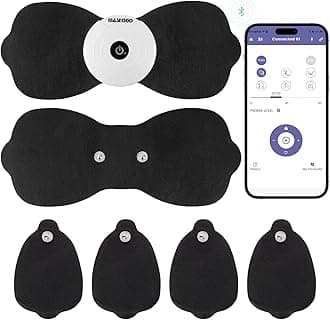 Wireless TENS Unit Muscle Stimulator, Pain Relief Massager - APP Controlled Bluetooth EMS Muscle Stimulator Machine, for Back, Sciatica, Shoulder Pain Relief