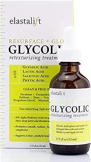 Elastalift Glycolic Acid Facial Exfoliating Serum, Dark Spot Anti-Ageing Corrector, Reduces Enlarged Pores, Minimizes Fine Lines, Unifies Skin Tone, Exfoliating