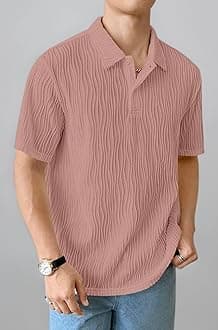 Leriya Fashion Cotton T-Shirt for Men – Soft Breathable Fabric | Regular Fit Half Sleeve Collar Tee for Summer Casual Wear (Available in Plus Size)