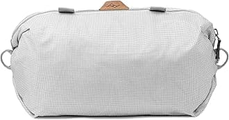 Shoe Pouch, Raw, Ultralight Travel Organizer Bag for Shoes or Other Items, Weatherproof Shell, Packs into Itself, Fits 1–2 Pairs of Shoes, Works with Peak Design Travel Bags