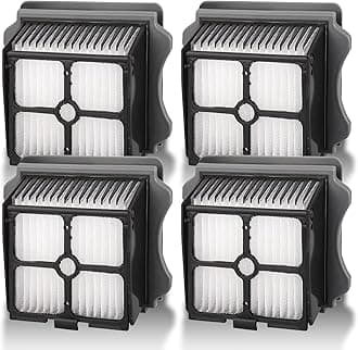 iFloor 3 S3 S5 Replacement Vacuum Filter Parts Compatible with iFloor 3/Floor One S3 Wet Dry Vacuum Cleaner, 4 Pack Filters