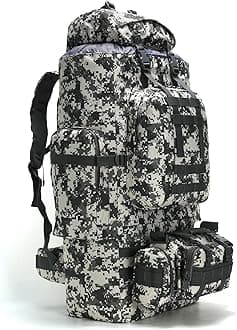 100L Camping Hiking Backpack Molle Rucksack Military Camping Backpacking Daypack