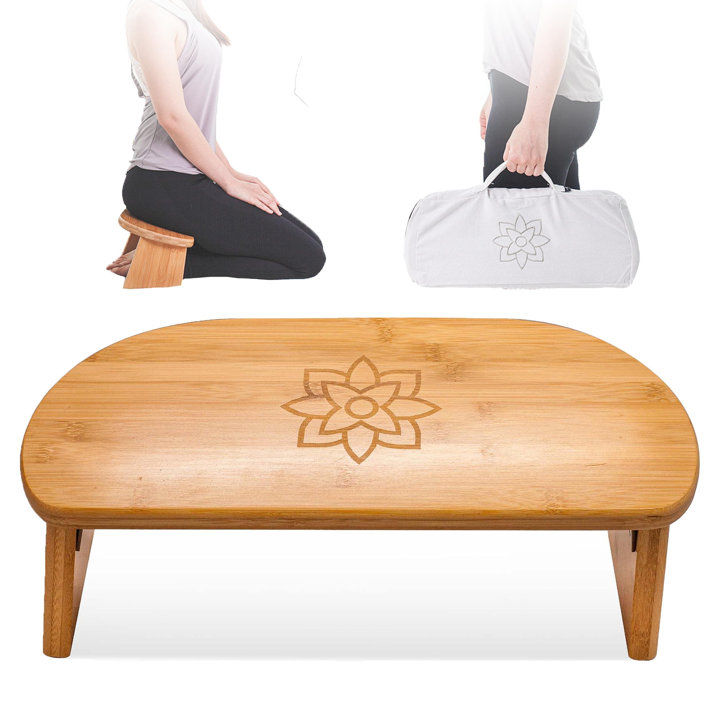 Bamboo Meditation Bench