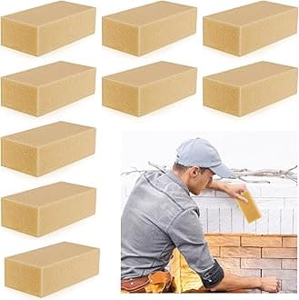 Tessco for you 9 Pcs Reusable Soot Eraser Sponge for Dry Cleaning - Effective Soot Remover for Pet Hair, Dust, and Dirt on Painted Walls, Books, and Car Interiors