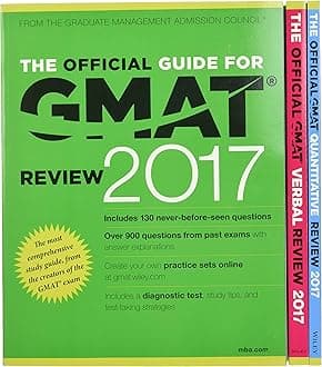 The Official Guide to the GMAT Review 2017 Bundle + Question Bank + Video Paperback – Facsimile, 6 Sept. 2016